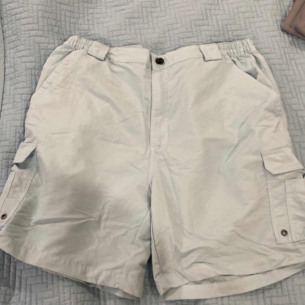 Real legends light teal blue shorts